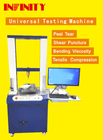 500 किलोग्राम बल मूल्य सेंसर क्षमता वैश्विक ग्राहकों के लिए यांत्रिक सार्वभौमिक परीक्षण मशीन