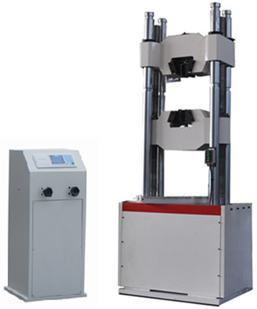 डिजिटल डिस्प्ले हाइड्रोलिक यूनिवर्सल टेस्टिंग मशीन उच्च दबाव पंप के साथ 800 मिमी 300KN
