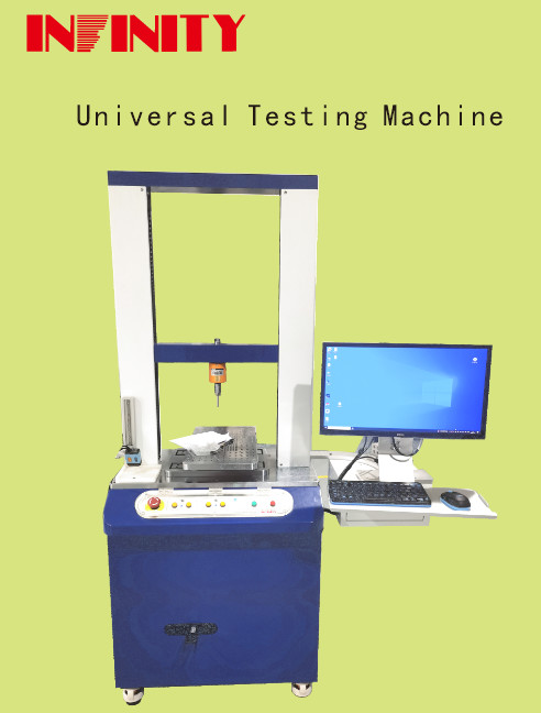 किलोग्राम स्विच करने योग्य सार्वभौमिक परीक्षण मशीन ±0.3% बल मूल्य सटीकता 500 किलोग्राम क्षमता सेंसर