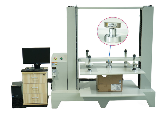 C5460-2T 20KN ASTM D642 कम्प्रेशन लोड टेस्टिंग मशीन औद्योगिक अनुप्रयोगों के लिए पैकेजिंग बॉक्स कम्प्रेशन टेस्टिंग