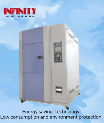 18KW स्रोत तापमान तेजी से परिवर्तन परीक्षक 500x400x400 मिमी के आंतरिक बॉक्स आकार के साथ