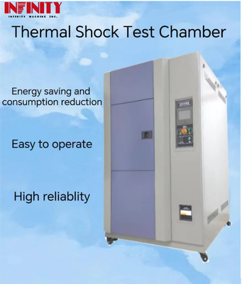 18KW स्रोत तापमान तेजी से परिवर्तन परीक्षक 500x400x400 मिमी के आंतरिक बॉक्स आकार के साथ