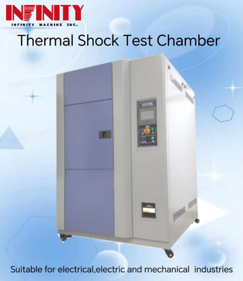 18KW स्रोत सुरक्षित और गैर विषैले शीतलन के साथ प्रोग्राम करने योग्य गर्म ठंडा सदमे परीक्षण कक्ष