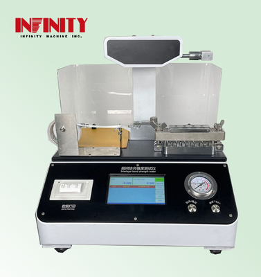 3.2in एलसीडी डिस्प्ले यूनिवर्सल टेस्टिंग मशीन 70KG क्षमता नमूना पकड़ बल 0-400N समायोज्य