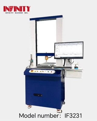 AC220V 5A 50Hz परीक्षण गति 0-1000 मिमी/मिनट के लिए पुश एंड पुल परीक्षण मशीन