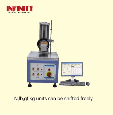 लोड सटीकता ±0.5% स्विच कीबोर्ड बटन के लिए दबाव रिबाउंड बल परीक्षण मशीन