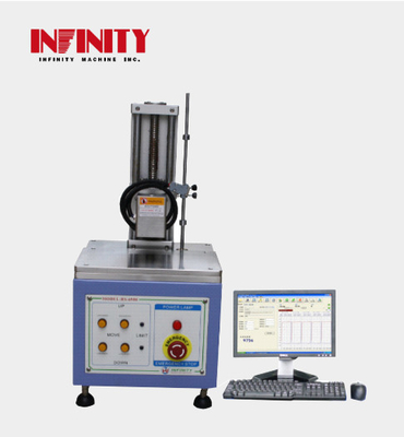 100 मिमी परीक्षण स्ट्रोक और AC220V 5A बिजली की आपूर्ति के साथ सर्वो नियंत्रण स्विच परीक्षक