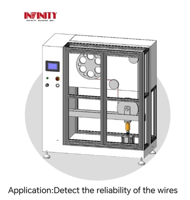 ऑपरेटिंग गति 120rpm/min तार और केबल धीरज थकान परीक्षण मशीन