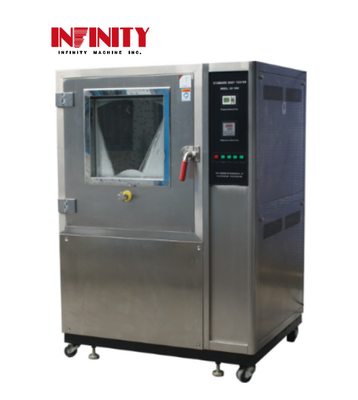 IEC60529-2001 पर्यावरण परीक्षण कक्ष धूल परीक्षण 220V 50Hz ¢0.4mm AC220V 50Hz 5A