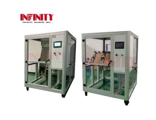 मुक्त ड्रॉप दोहराया टंबलिंग बैरल परीक्षण मशीन AC220V 50Hz 5A 5 ~ 20 बार / मिनट