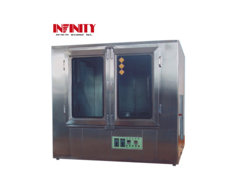 सिमुलेशन वर्षा जलरोधक परीक्षण मशीन जल प्रतिरोध परीक्षण IPX3 IPX4 ¢0.4mm AC220V 50Hz 5A