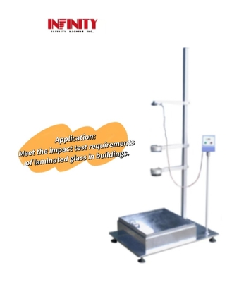 GB/T9962-1999-6.11 मानक आर्किटेक्चर लेमिनेटेड ग्लास इम्पैक्ट टेस्टिंग मशीन