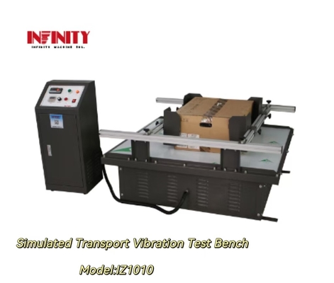 EN71 ISTA-1A/1B ANSI UL ASTM मानकों के अनुरूप परिवहन कंपन परीक्षण बेंच का अनुकरण
