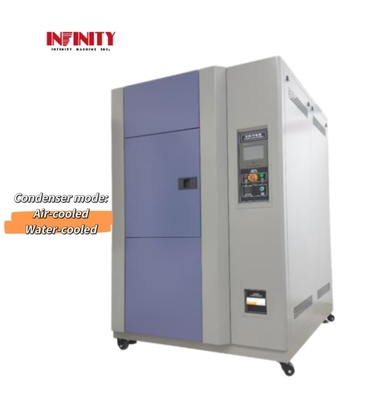 80L~408L अनुकूलन योग्य प्रभाव परीक्षण के लिए प्रयुक्त प्रोग्राम थर्मल सदमे परीक्षण कक्ष