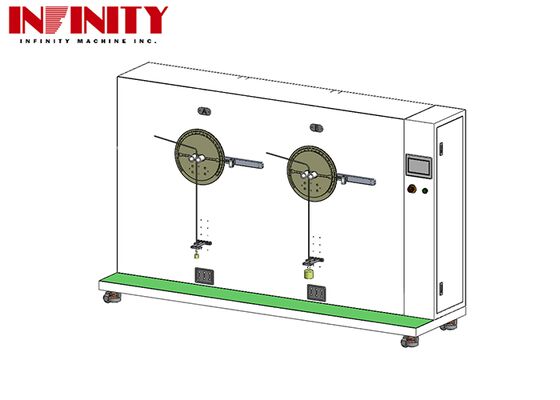 वाईड स्विंग लेफ्ट एंड राइट टेस्टर आईएसओ 19642-2:2023 केबल बेंडिंग थकान परीक्षण मशीन वाहन वायरिंग के लिए