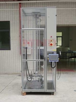 लैब के लिए 220V 2m 2000mm हैंडसेट नियंत्रित ड्रॉप परीक्षण मशीन