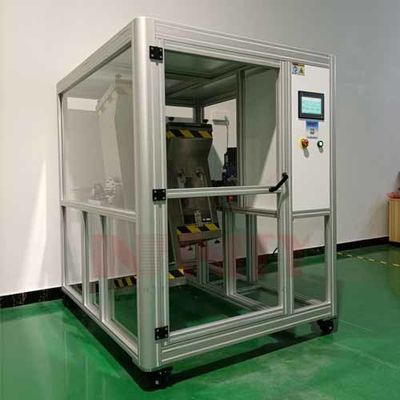 टम्बल ड्रॉप टेस्टिंग मशीन टच पैनल कंट्रोल के साथ रोलिंग ड्रॉप टेस्टर IEC 60068-2-3 IEC 60068-2-32 स्टैंडर्ड