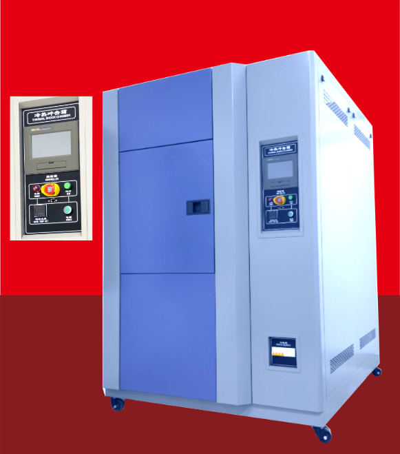 IE31A 100L-408L थर्मल शॉक टेस्ट चैंबर के साथ जर्मन बिट्ज़र अर्ध-संकुचित कंप्रेसर