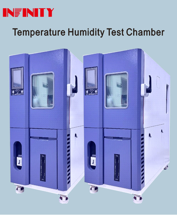 स्थिर आर्द्रता नियंत्रण के लिए प्रोग्राम करने योग्य निरंतर तापमान आर्द्रता परीक्षण कक्ष