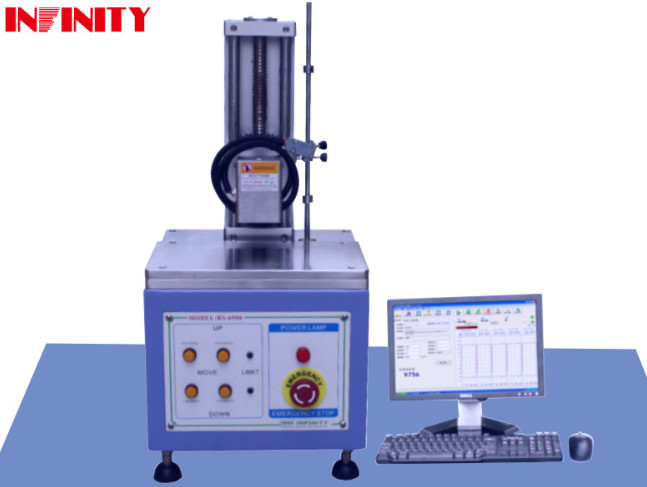 0-200 मिमी/मिन सर्वो कंट्रोल कीस्टोक/स्विच बटन फोर्स टेस्ट मशीन AC220V 5A पावर सप्लाई