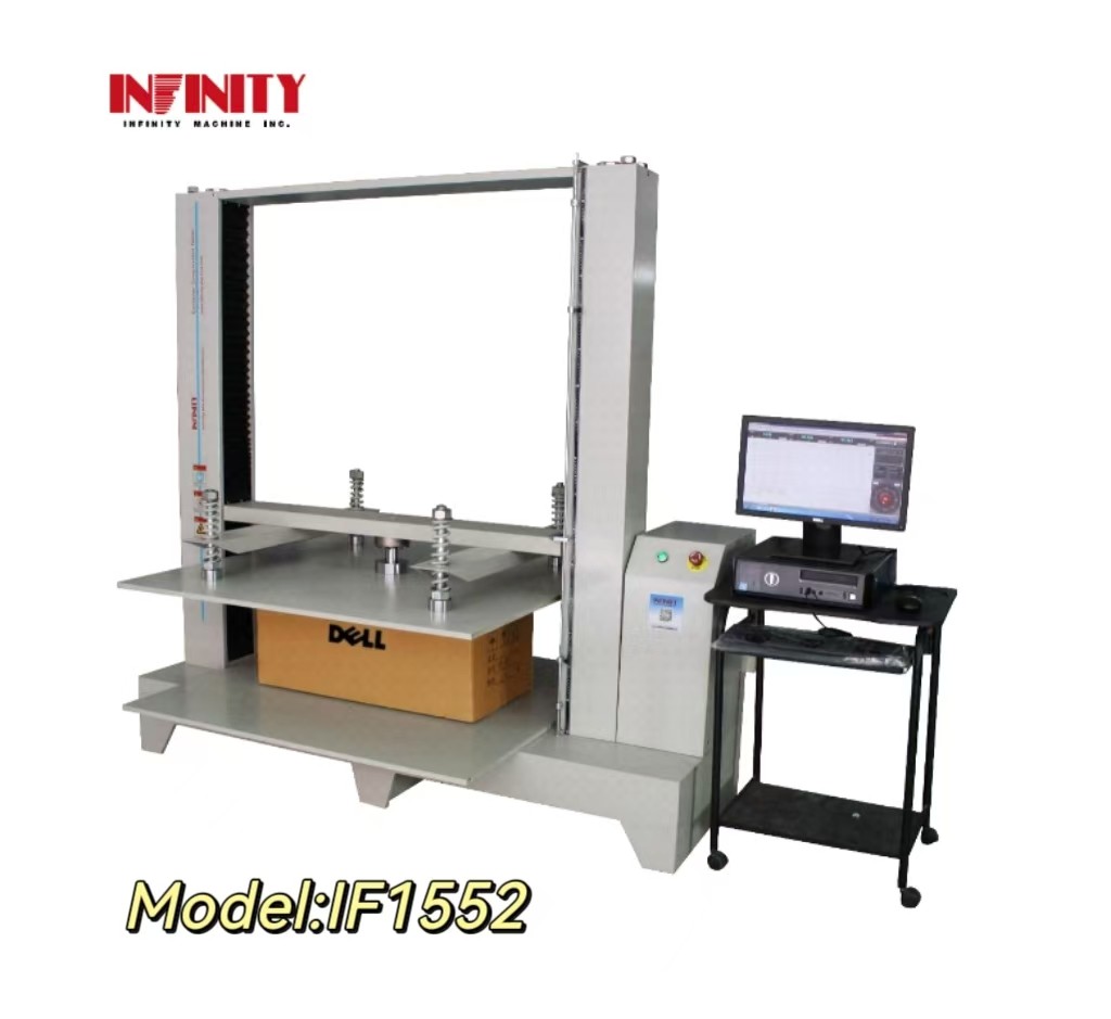 TAPPI-T804 एसी सर्वो मोटर के साथ कार्टन संपीड़न परीक्षक 20kn