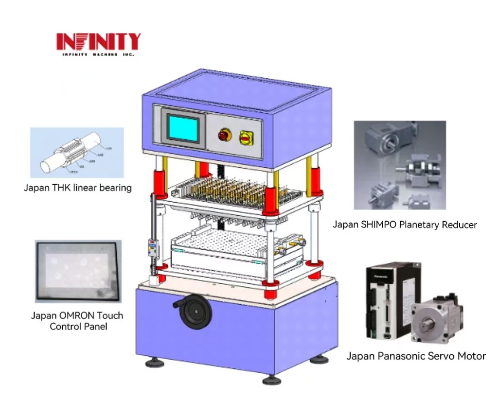 नोटबुक कीबोर्ड के लिए टिकाऊ उच्च परिशुद्धता यादृच्छिक कुंजी जीवन परीक्षण मशीन