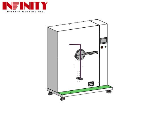 वायर्स बेंडिंग टेस्ट मशीन आईएसओ 19642-2:2023 अनुपालन केबल ऑटोमोटिव केबल के लिए साइक्लिक बेंडिंग परीक्षक